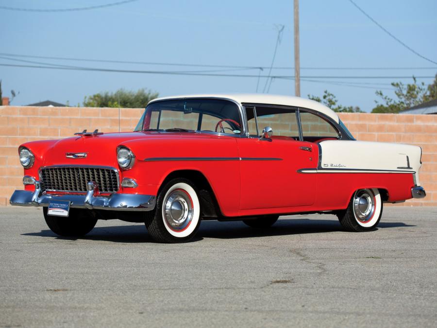 Chevrolet Bel Air Sport Coupe (2454-1037D) 1955 года  (фото 19 из 22)